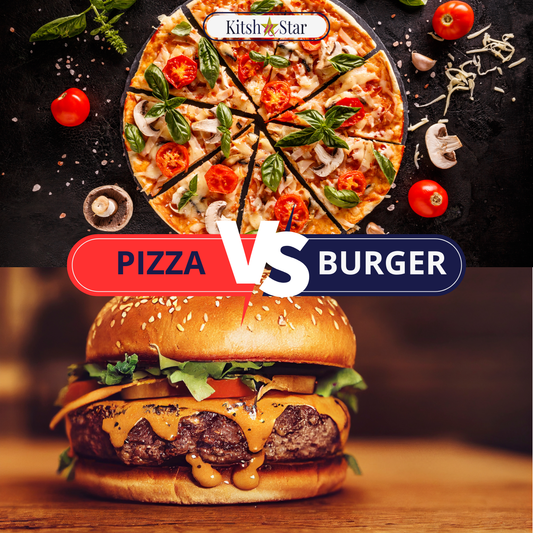 Kitsh N Clash - Pizza VS Burger