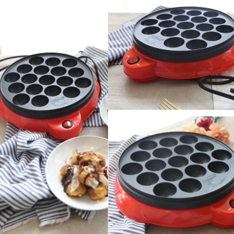Machine à Crêpes/Gaufres à Boules - Fun et Pratique pour Desserts et Petits Déjeuners