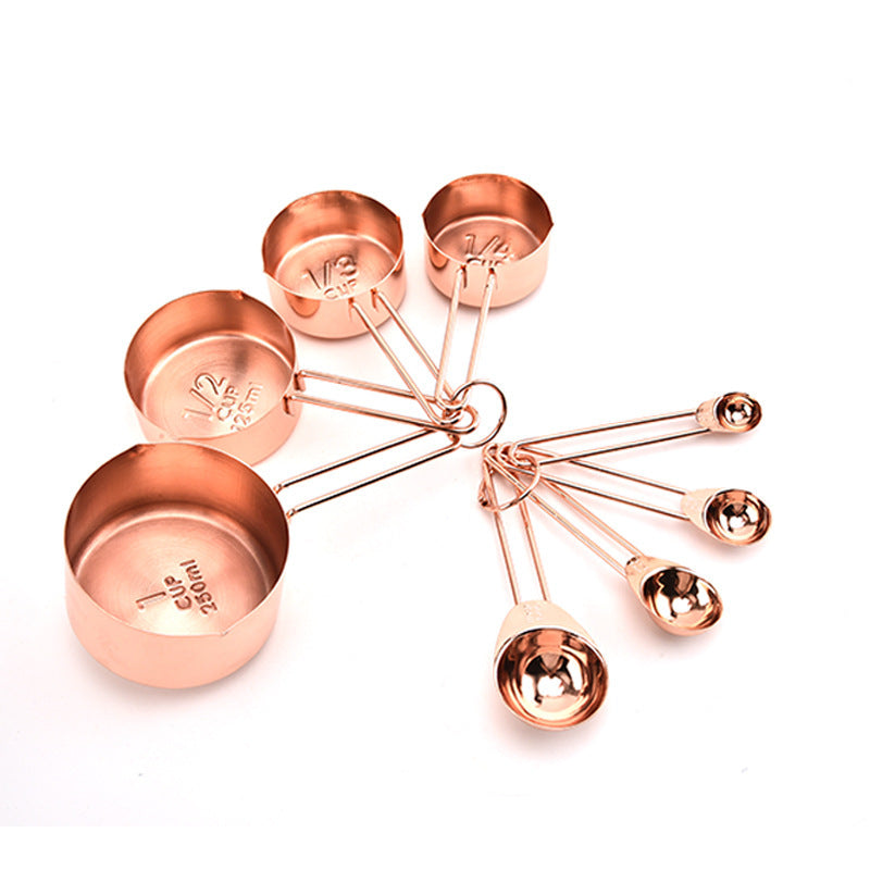 Set de Cuillères Doseuses de Pâtisserie - 8 Pièces Précises pour Recettes de Gâteaux Pro