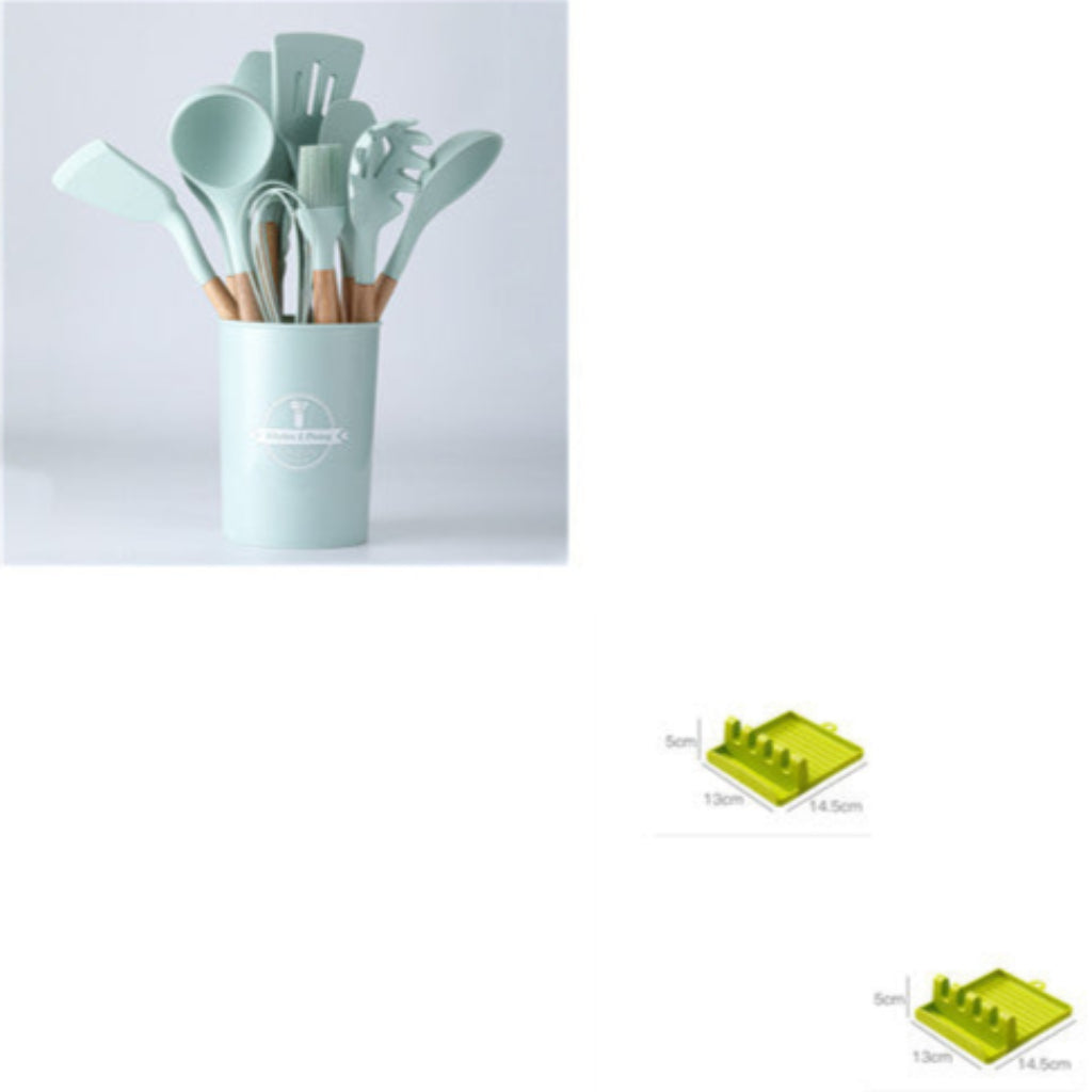 Set d’Ustensiles de Cuisine en Silicone – Précision, Confort & Résistance !