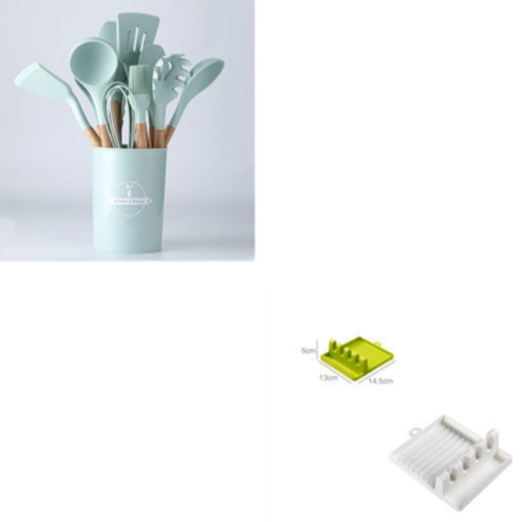 Set d’Ustensiles de Cuisine en Silicone – Précision, Confort & Résistance !