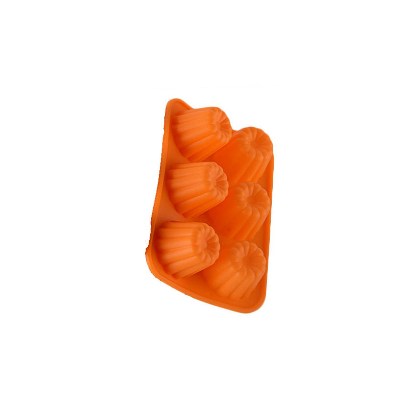 Moule Silicone Cannelés - 6 à 8 Cavités pour Gâteaux et Pâtisseries