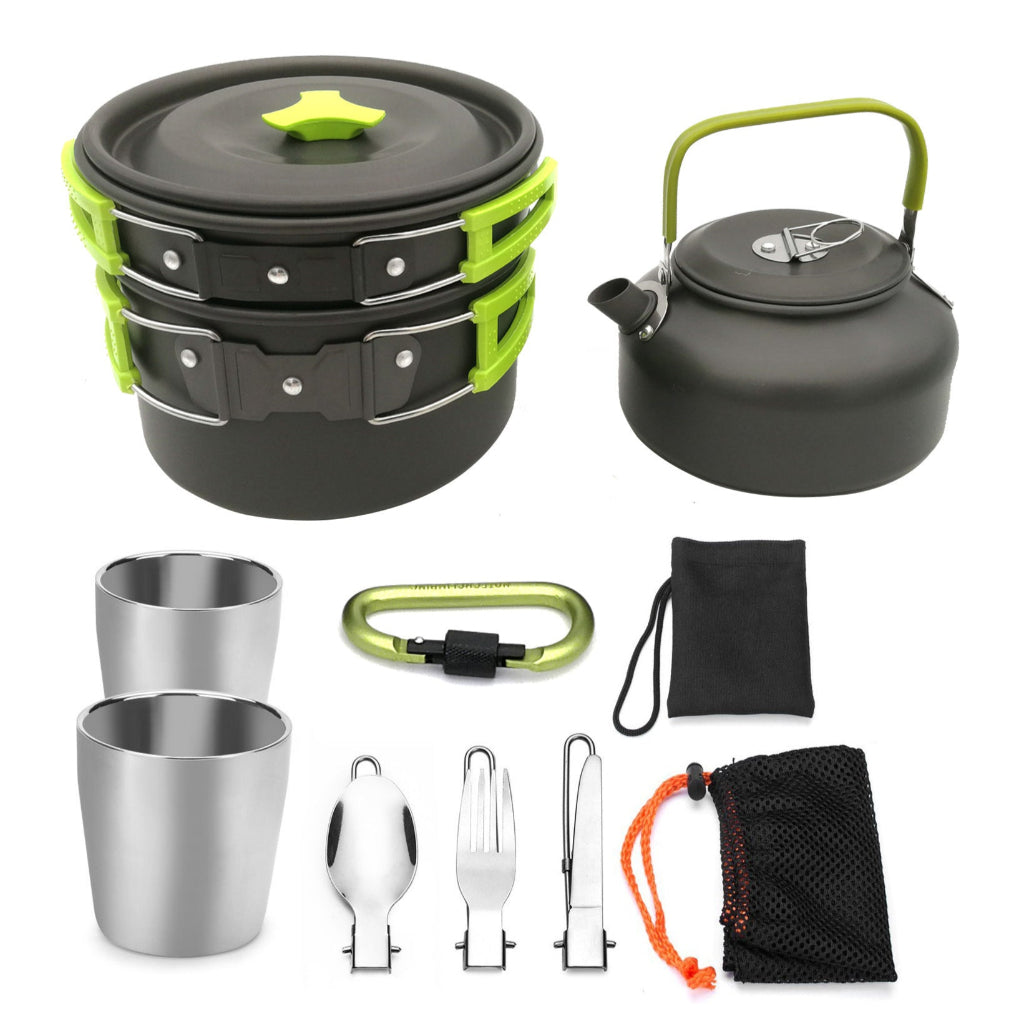 Kit de Cuisine Portable – L’Indispensable pour le Camping et la Cuisine en Extérieur !