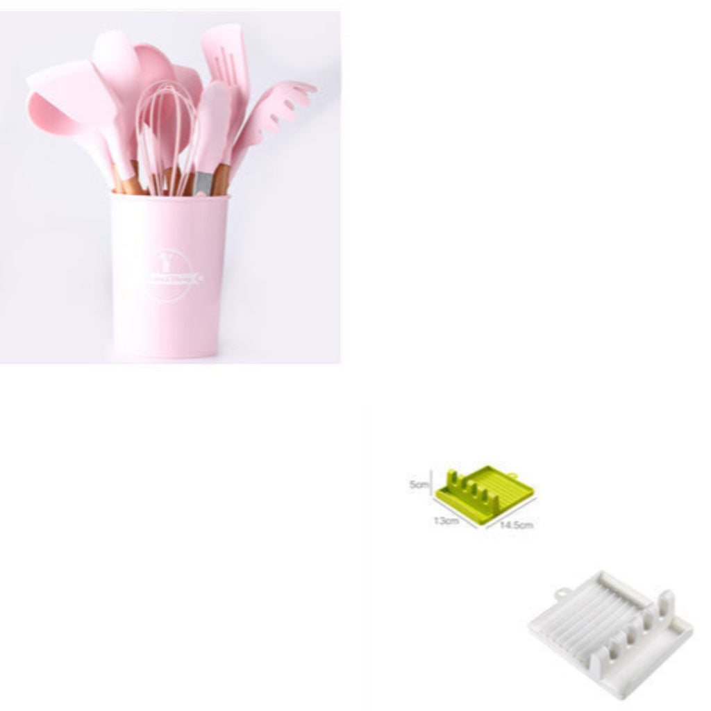 Set d’Ustensiles de Cuisine en Silicone – Précision, Confort & Résistance !