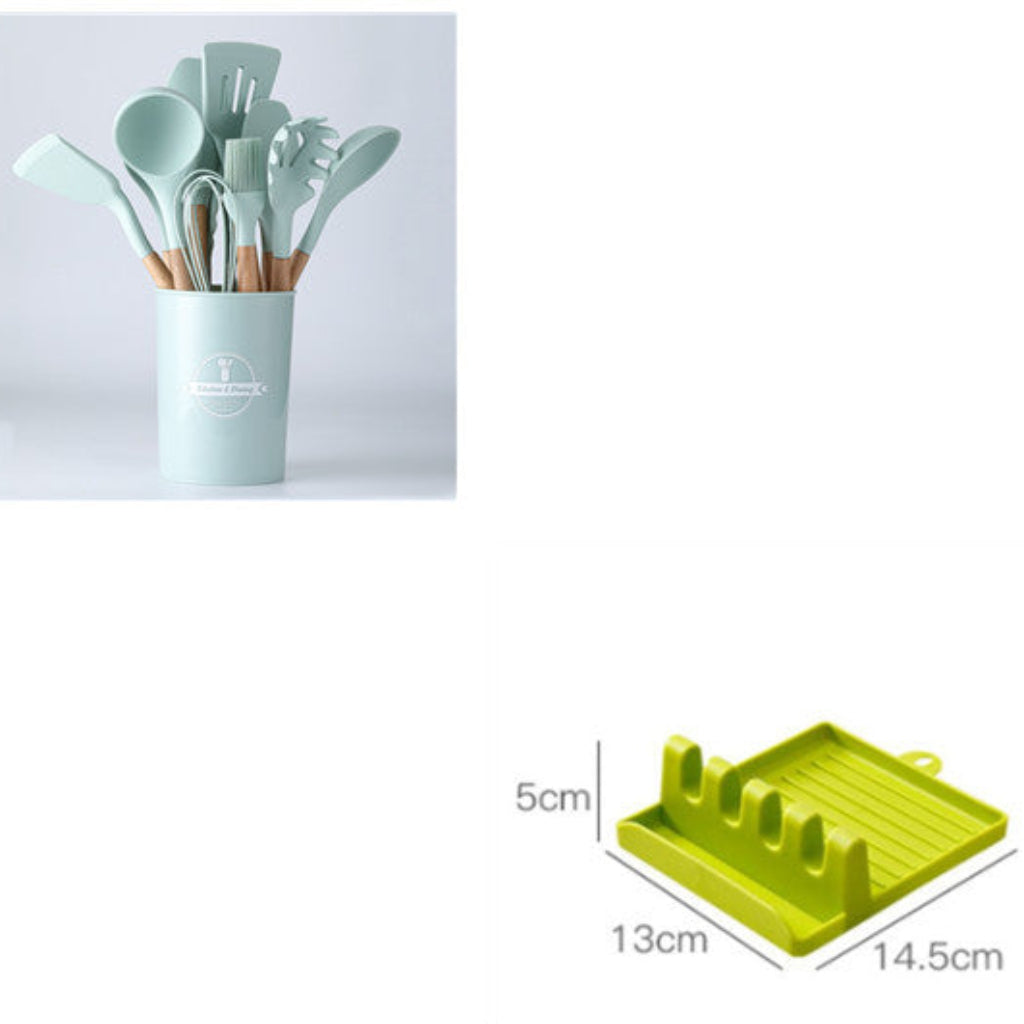 Set d’Ustensiles de Cuisine en Silicone – Précision, Confort & Résistance !