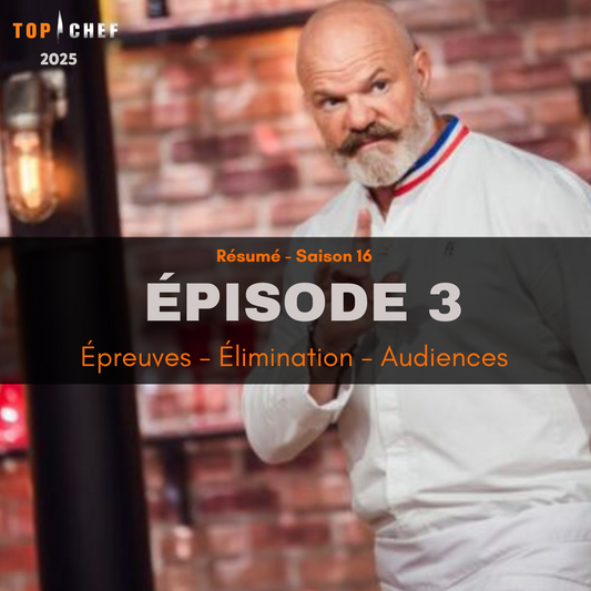 Résumé Top Chef 2025 : épisode 3