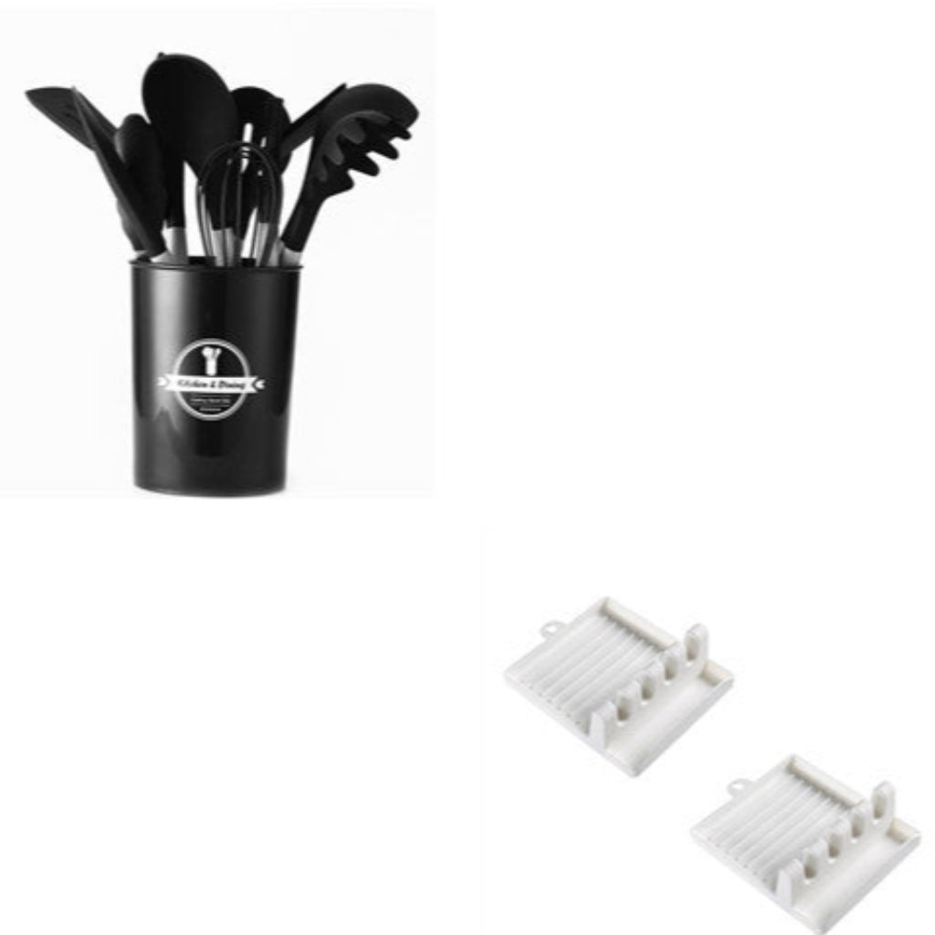 Set d’Ustensiles de Cuisine en Silicone – Précision, Confort & Résistance !