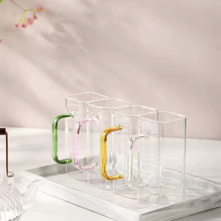 Mugs en Verre Borosilicate - Élégance et Style Minimaliste !