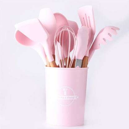 Set d’Ustensiles de Cuisine en Silicone – Précision, Confort & Résistance !