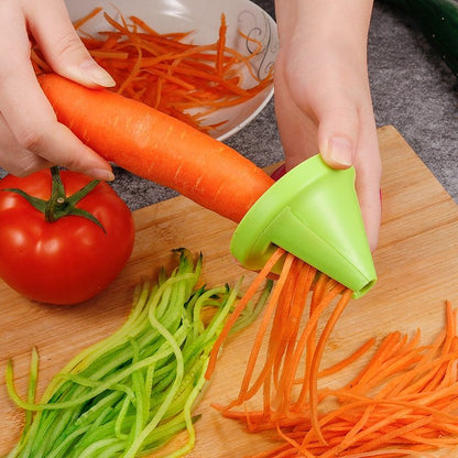 Râpe Spirale Multifonction – Découpez Vos Légumes en Un Tour de Main !