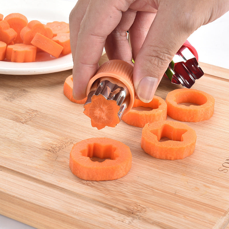 Emporte-Pièces pour Fruits et Légumes - 9 Formes pour Décoration Pâtisserie Sain