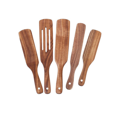 Set de Spatules en Bois d’Acacia – Élégance et Naturel en Cuisine !