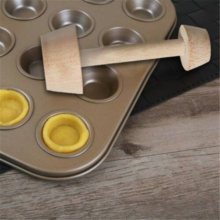 Pilon en Bois Double Face pour Tartes et Pâtisseries - Outil de Cuisine Essentiel