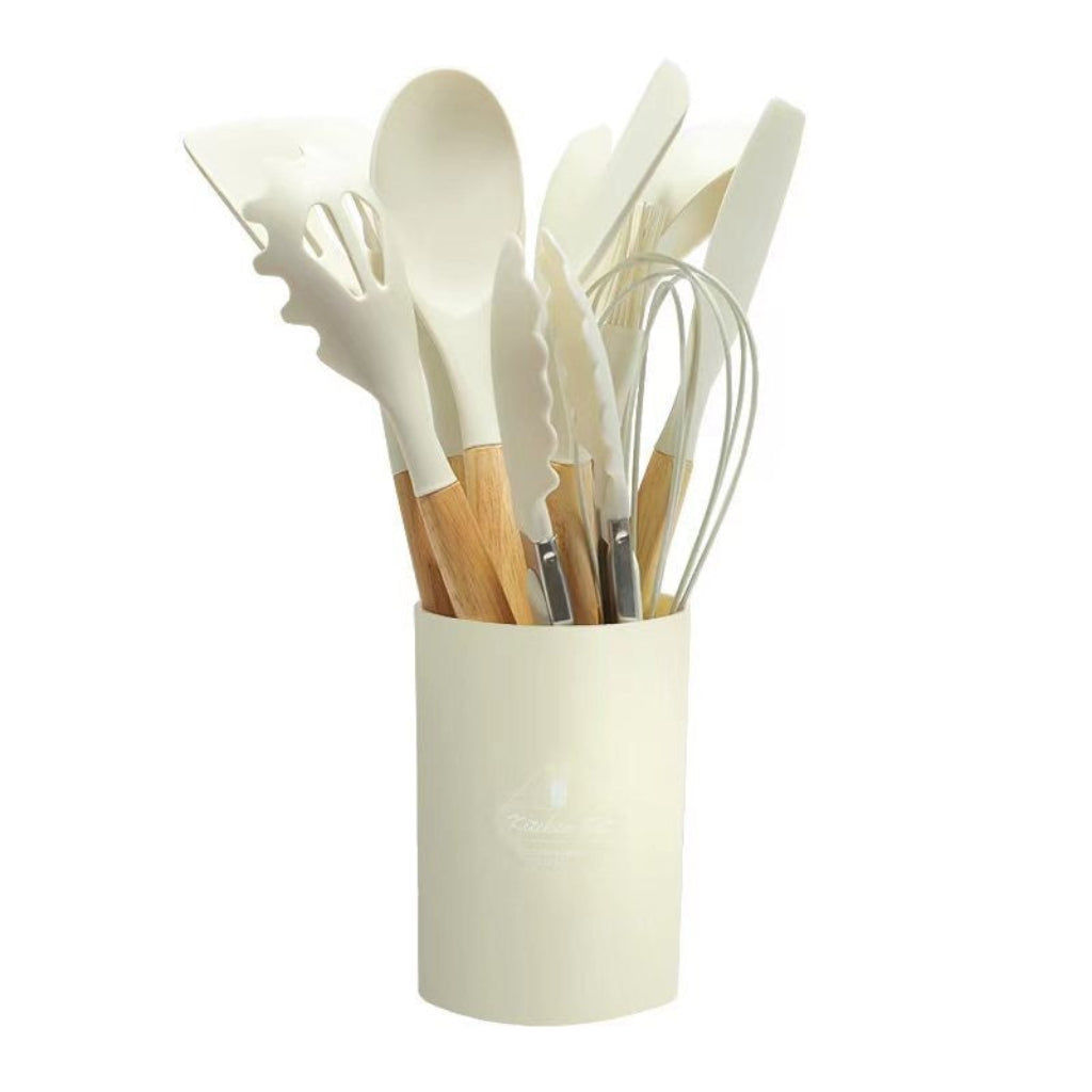 Set d’Ustensiles de Cuisine en Silicone – Précision, Confort & Résistance !