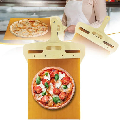 Pelle à Pizza Coulissante Antiadhésive - 30 cm pour Pizzas et Gâteaux