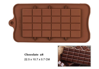 Moule à Chocolat en Silicone – 29 Modèles au Choix pour Gâteaux et Bonbons !