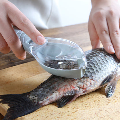 Brosse à Écailles de Poisson – Nettoyage Rapide & Sans Éclaboussures !