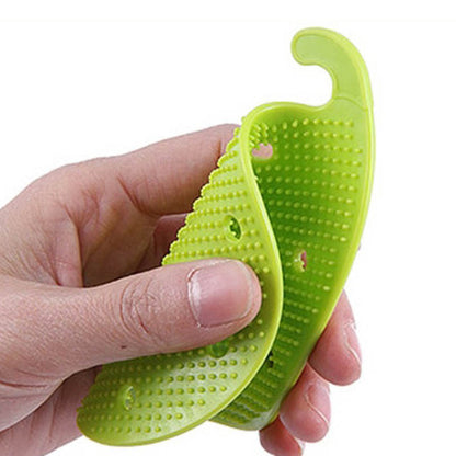 Brosse de Nettoyage pour Fruits et Légumes - Outil Pratique pour Préparation Cuisine