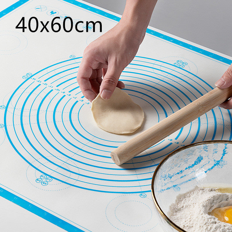 Tapis de Cuisson en Silicone - Grand Format 40x60 cm avec Repères pour Pâtisserie