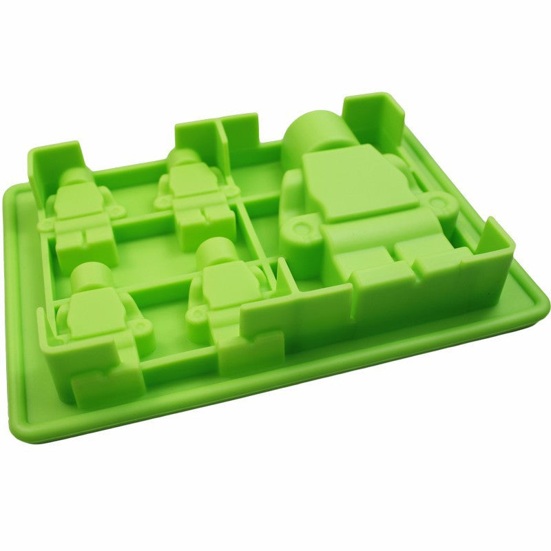 Moule en Silicone pour Gâteaux – Type Lego Personnages