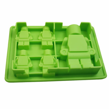 Moule en Silicone pour Gâteaux – Type Lego Personnages