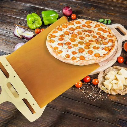 Pelle à Pizza Coulissante Antiadhésive - 30 cm pour Pizzas et Gâteaux