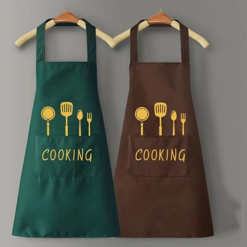 Tablier de Cuisine Imperméable & Antitache - Design Moderne & Style Fun !