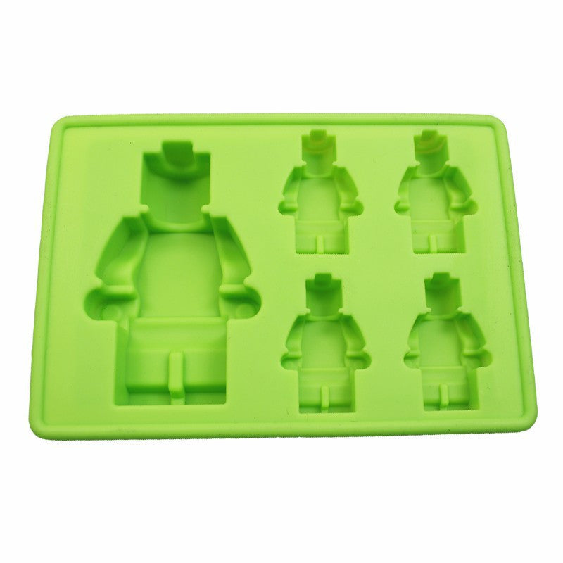 Moule en Silicone pour Gâteaux – Type Lego Personnages