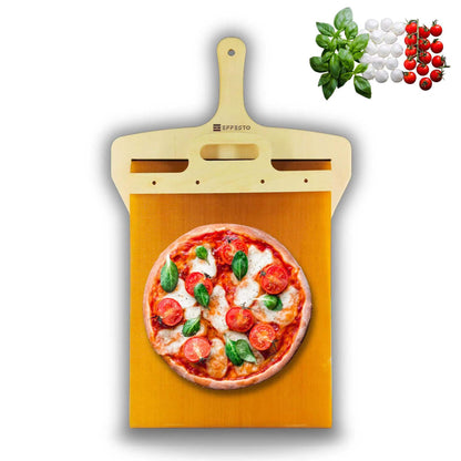 Pelle à Pizza Coulissante Antiadhésive - 30 cm pour Pizzas et Gâteaux