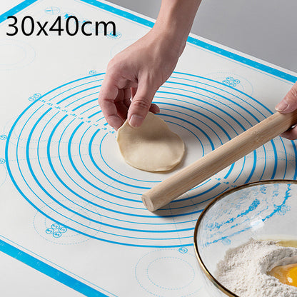 Tapis de Cuisson en Silicone - Grand Format 40x60 cm avec Repères pour Pâtisserie