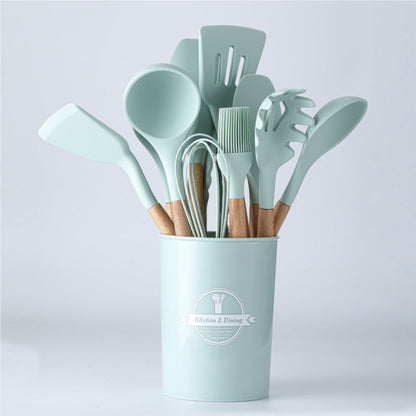 Set d’Ustensiles de Cuisine en Silicone – Précision, Confort & Résistance !