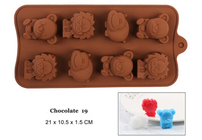 Moule à Chocolat en Silicone – 29 Modèles au Choix pour Gâteaux et Bonbons !