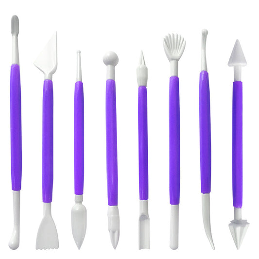 Outils de Sculpture pour Pâte à Sucre et Argile - Pour Décoration de Gâteaux