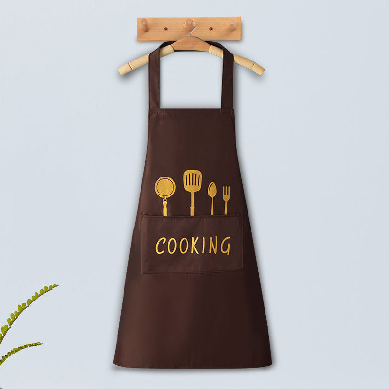 Tablier de Cuisine Imperméable & Antitache - Design Moderne & Style Fun !