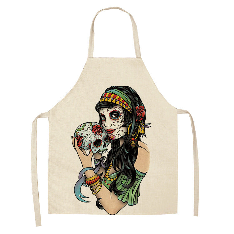 Tablier Tête de Mort Pirate - Rock'n'Roll & Tendance en Cuisine !