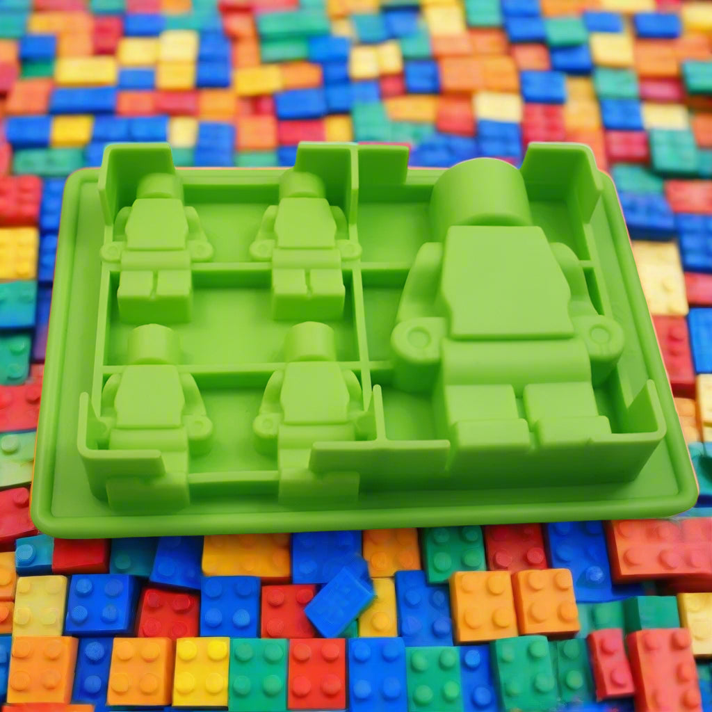 Moule en Silicone pour Gâteaux – Type Lego Personnages