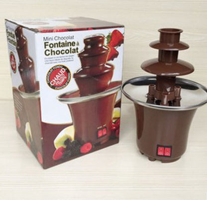 Fontaine à Chocolat avec Chauffe Intégré – 3 Niveaux pour Événements et Gâteaux