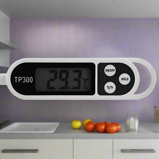 Thermomètre de Cuisine Numérique LCD avec Sonde - Une Cuisson Parfaite à Chaque Fois !