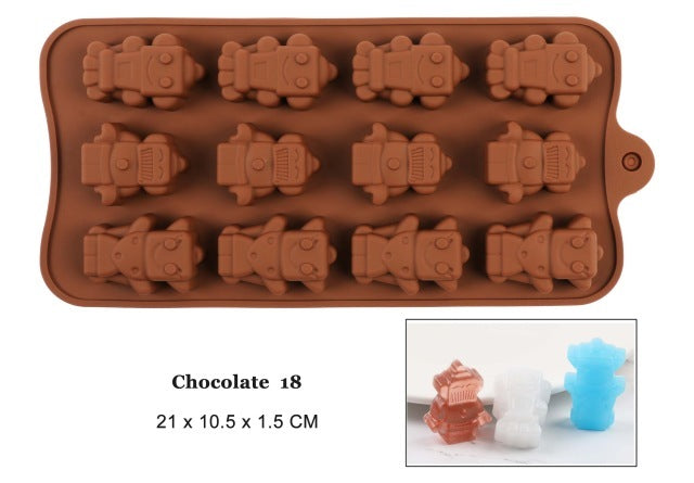 Moule à Chocolat en Silicone – 29 Modèles au Choix pour Gâteaux et Bonbons !