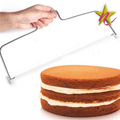 Découpe-Gâteau en Acier Inoxydable – Slicer pour Couches Parfaites de Gâteaux