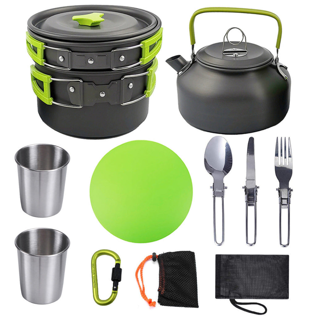 Kit de Cuisine Portable – L’Indispensable pour le Camping et la Cuisine en Extérieur !