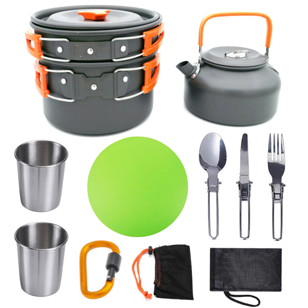Kit de Cuisine Portable – L’Indispensable pour le Camping et la Cuisine en Extérieur !