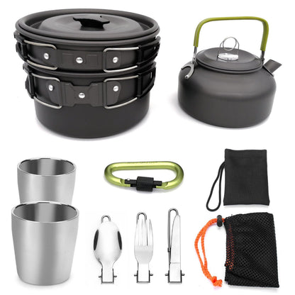 Kit de Cuisine Portable – L’Indispensable pour le Camping et la Cuisine en Extérieur !