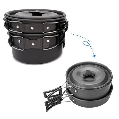 Kit de Cuisine Portable – L’Indispensable pour le Camping et la Cuisine en Extérieur !