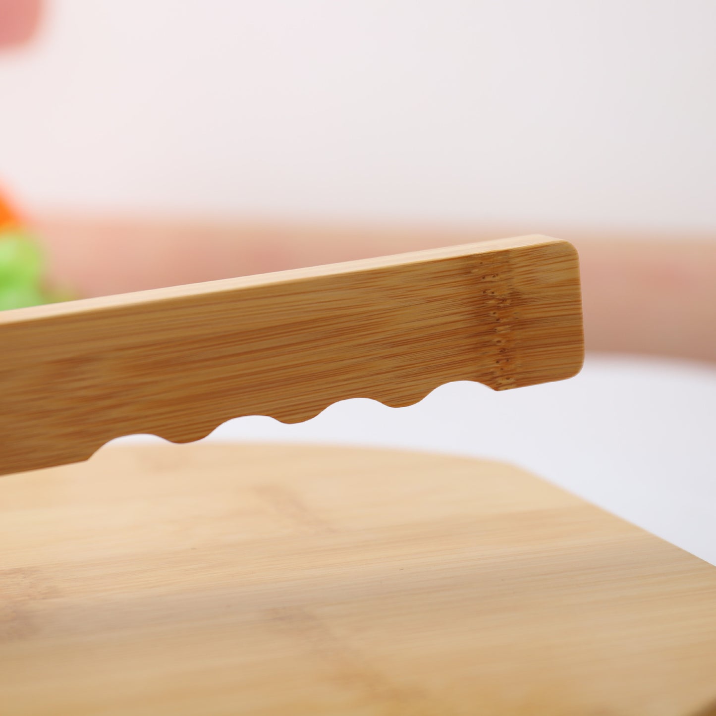 Presseur de Pâte en Bois Rond pour Pâte à Biscuits Maison