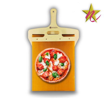 Pelle à Pizza Coulissante Antiadhésive - 30 cm pour Pizzas et Gâteaux
