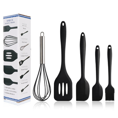 Kit d'Ustensiles de Cuisine en Silicone – Idéal pour la Cuisson & la Pâtisserie !