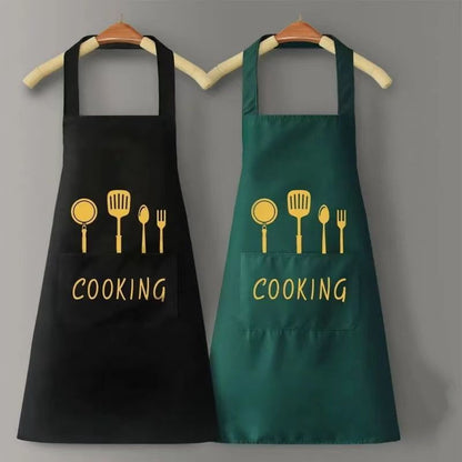 Tablier de Cuisine Imperméable & Antitache - Design Moderne & Style Fun !