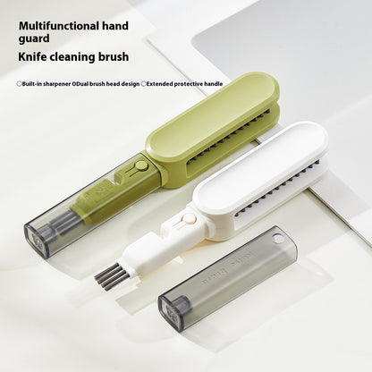 Brosse de Nettoyage Multifonction avec Protection Mains - Pratique & Sécurisée !