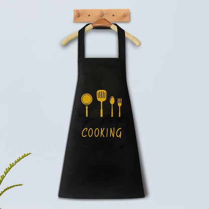 Tablier de Cuisine Imperméable & Antitache - Design Moderne & Style Fun !